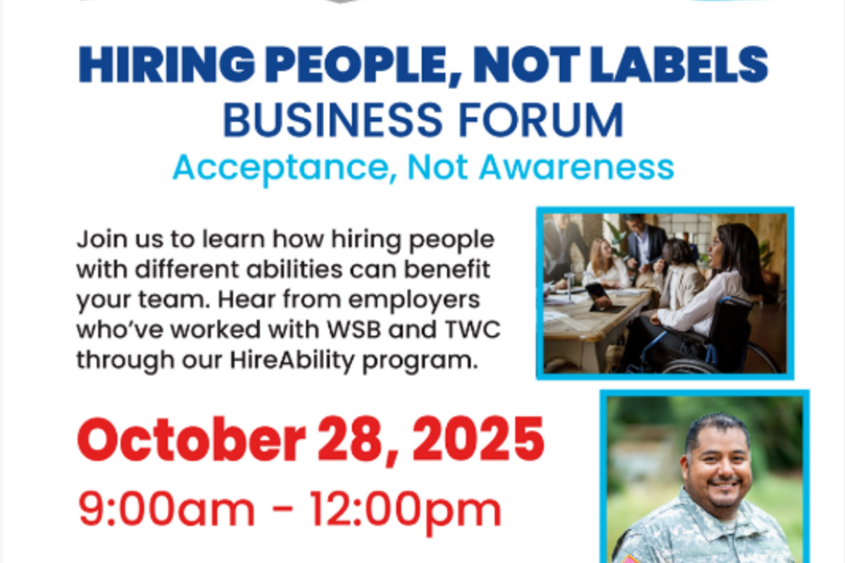 Hiring People, Not Labels Business Forum